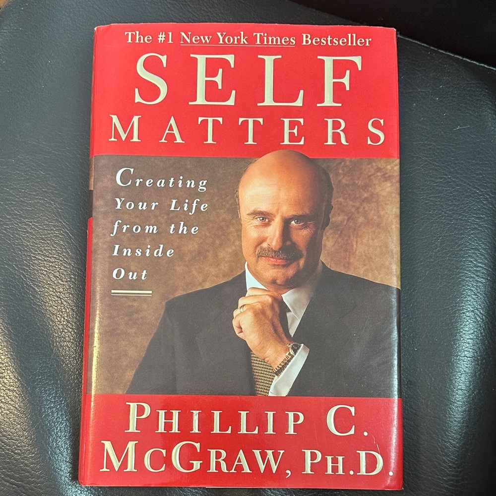 Self Matters by Phillip C. McGraw, Ph.D. - Red Cover Coffee Table Book